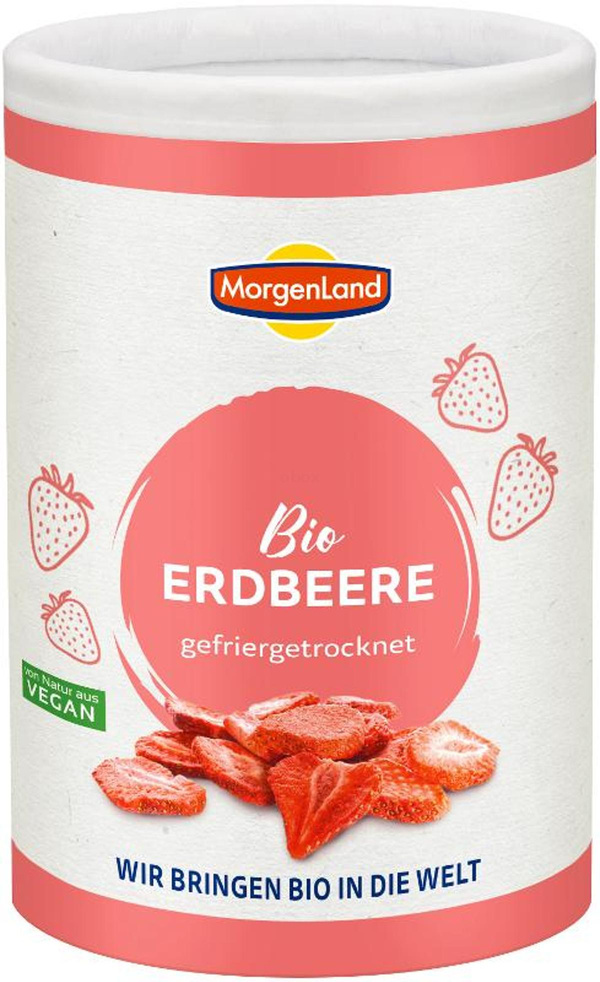 Produktfoto zu Landgarten - Erdbeeren gefriergetrocknet - 20g