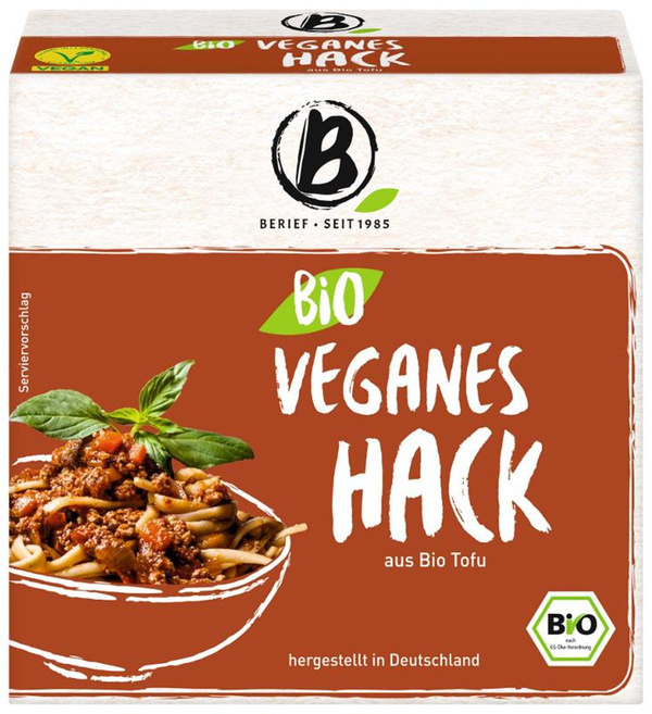 Produktfoto zu Berief - Veganes Hack - 180g