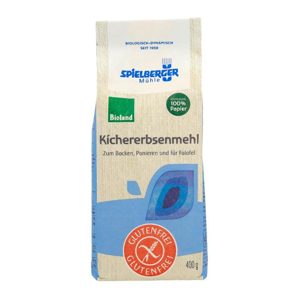 Produktfoto zu Spielberger - Kichererbsenmehl, glutenfrei - 400g