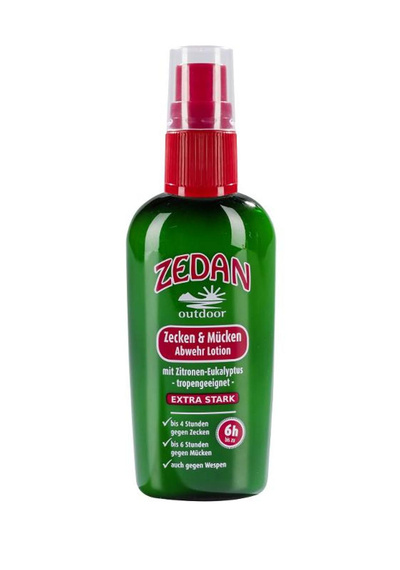 Produktfoto zu Zedan Zecken & Mücken Abwehrlotion - 100ml