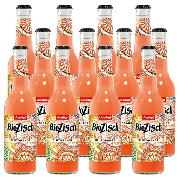 Produktfoto zu Voelkel - Bio Zisch Blutorange - 12 x 0,33l
