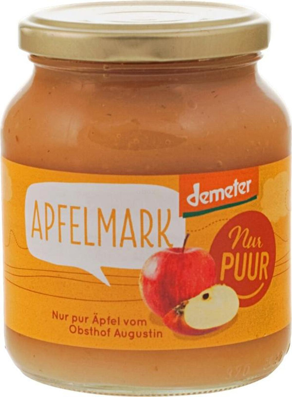 Produktfoto zu Nur Puur - Apfelmark - 360g