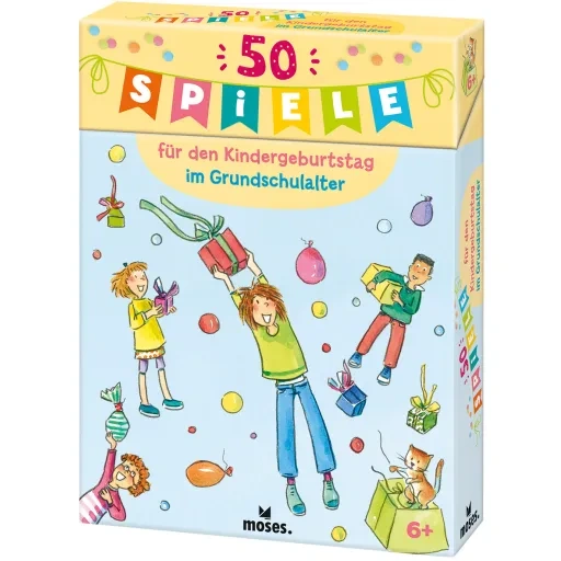 Produktfoto zu 50 Spiele für den Kindergeburtstag