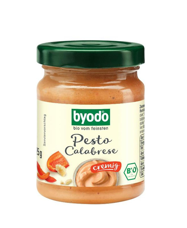 Produktfoto zu Byodo - Pesto Calabrese, cremig - 125g