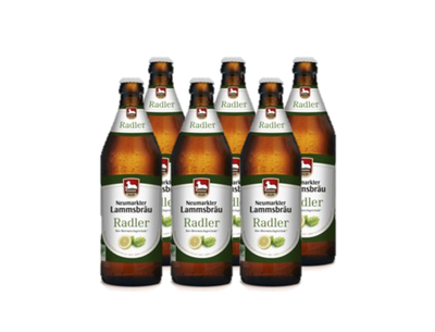 Produktfoto zu Lammsbräu - Radler - 10 x 0,5l