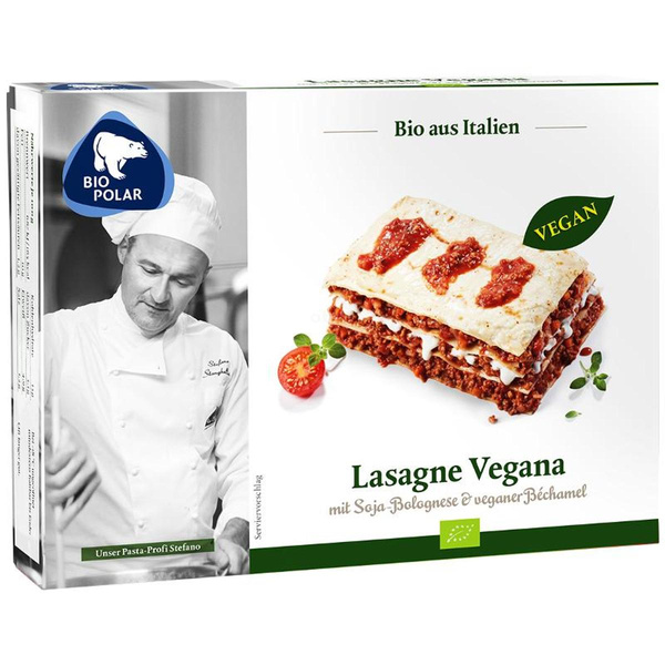 Produktfoto zu Biopolar - Lasagne Vegana, tiefgekühlt - 400g