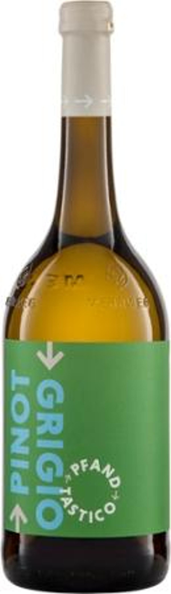 Produktfoto zu PFANDtastico Pinot Grigio IGT, trocken - 0,75l Mehrweg