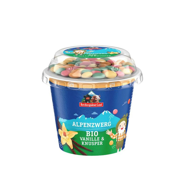 Produktfoto zu Berchtesgadener Land - Alpenzwerg Frucht&Knusper Joghurt - 137g