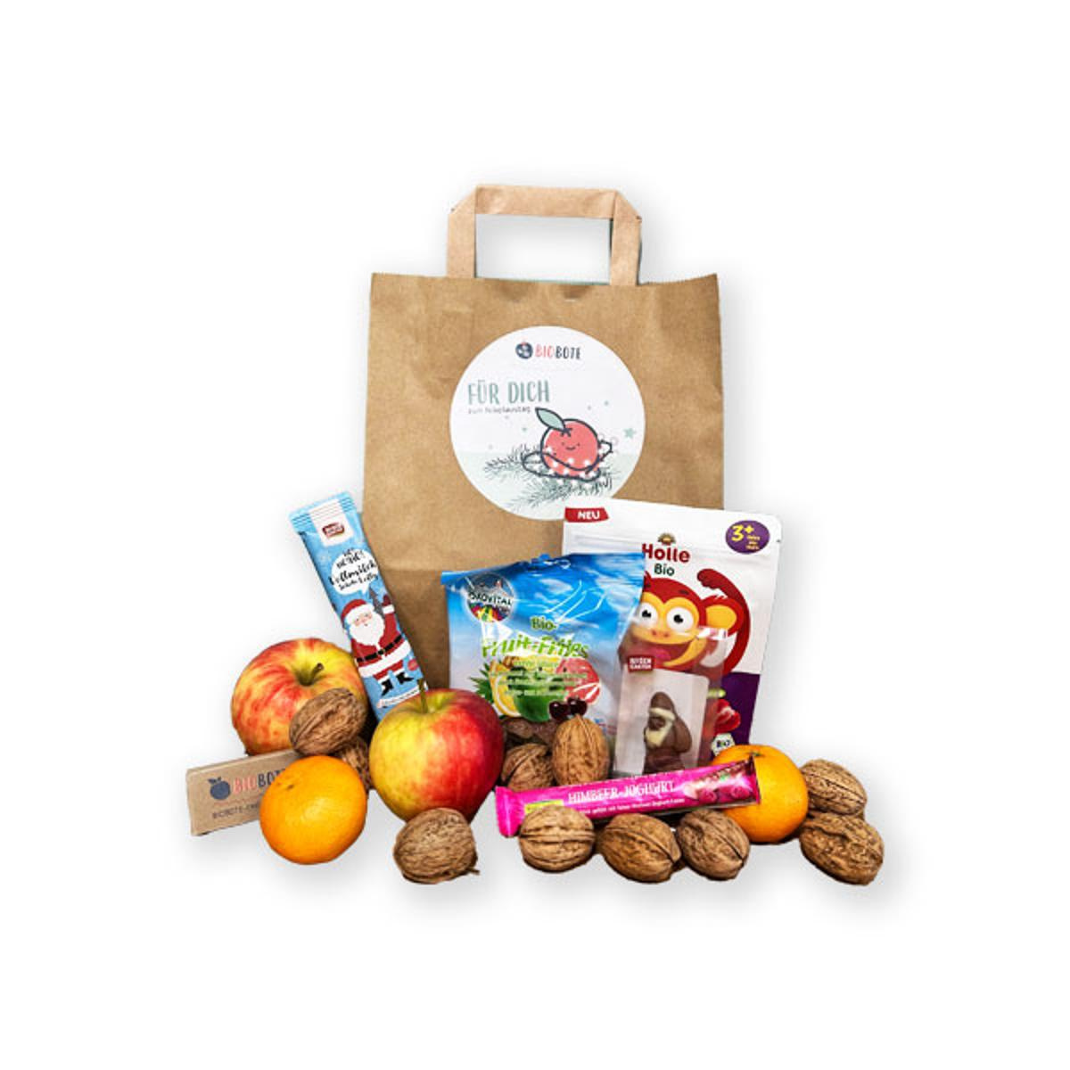 Nikolaustüte für Kinder - mit gratis Bioboten Buntstiften