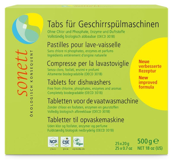 Produktfoto zu SONETT - Spülmaschinen TABS - 25 Stück