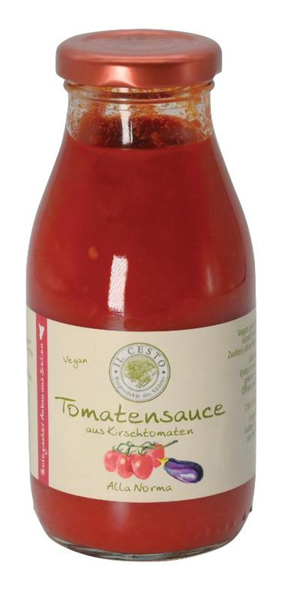 Produktfoto zu Il Cesto - Tomatensauce Alla Norma-Aubergine - 250ml