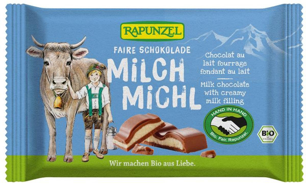 Produktfoto zu Rapunzel - Milch Michl Schokolade - 100g