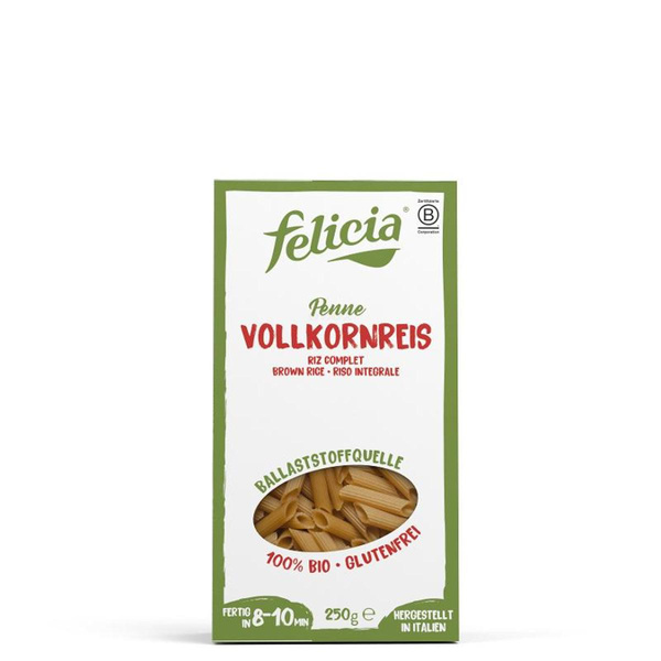 Produktfoto zu Felicia - Penne Reis VK, glutenfrei - 250g