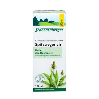 Produktfoto zu Schoenenberger Spitzwegerich-Saft - 200ml