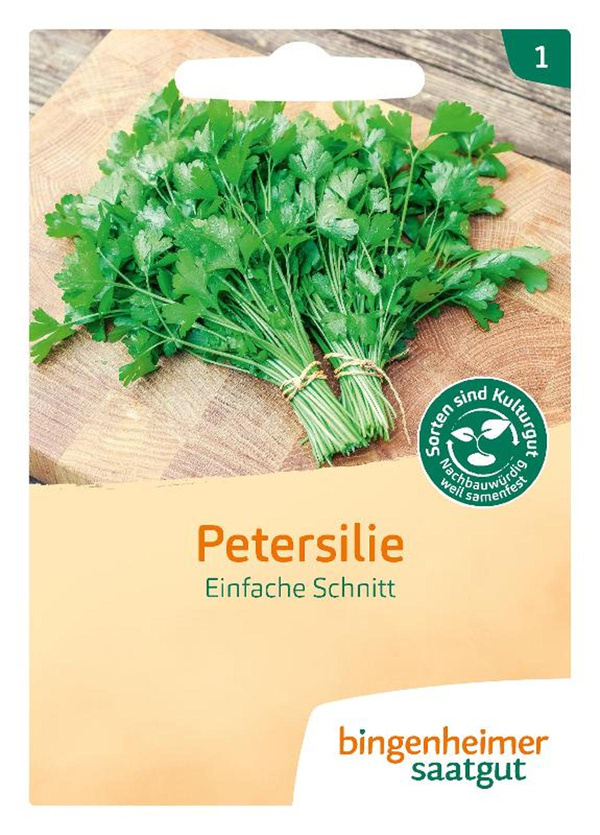 Produktfoto zu Bingenheimer Saatgut - Petersilie, glatt