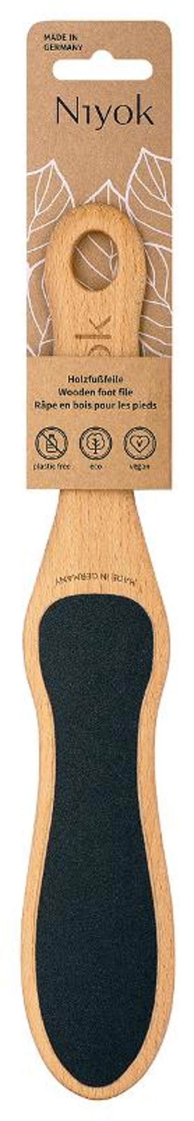 Produktfoto zu Niyok - Fußfeile aus Buchenholz