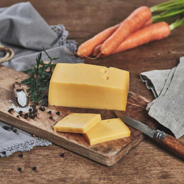 Produktfoto zu Dannwisch Hofkäse Möhre