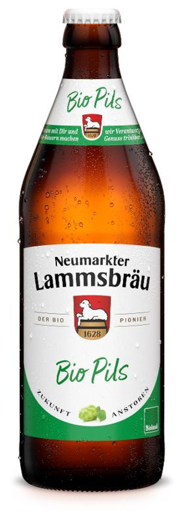 Produktfoto zu Lammsbräu - Bio Pils - 0,5l