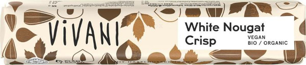 Produktfoto zu Vivani - Schokoriegel White Nougat Crisp, vegan - 35g