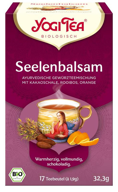 Produktfoto zu Yogi Tea - Seelenbalsam Tee - 17 x 1,9g