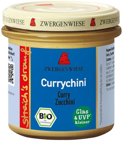 Produktfoto zu Zwergenwiese - Streich´s drauf Currychini - 135 g