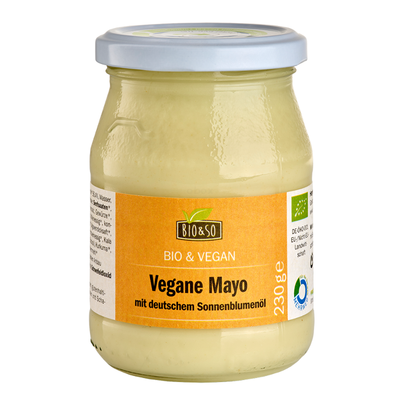 Produktfoto zu Bio&So - Mayo vegan im Pfandglas - 230g