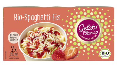 Produktfoto zu Gelato Classico - Spaghetti Eis - 400ml