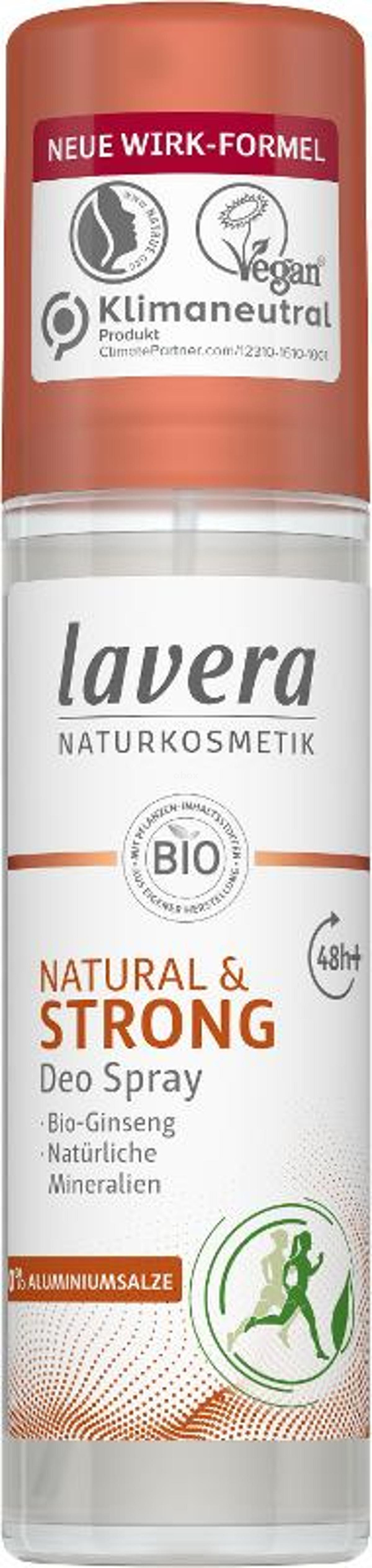 Produktfoto zu Lavera - Deo Spray Strong - 75ml