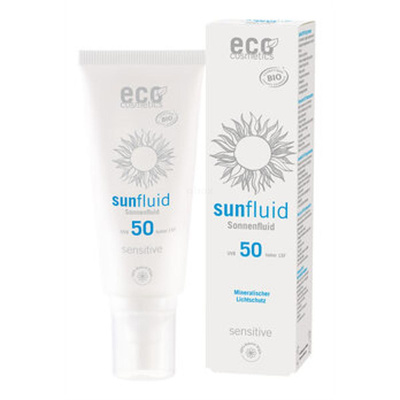 Produktfoto zu Eco - Cosmetics - Sonnenspray LSF 50 sensitive - 100ml