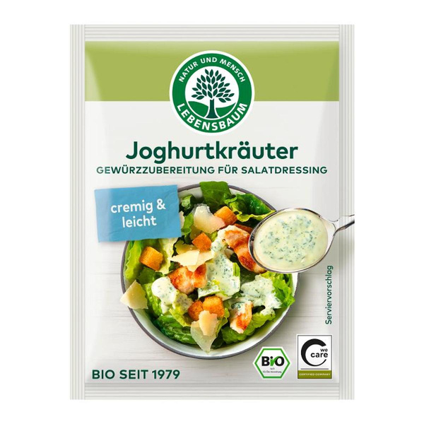 Produktfoto zu Lebensbaum - Salatdressing Joghurt Kräuter - 3 x 5g