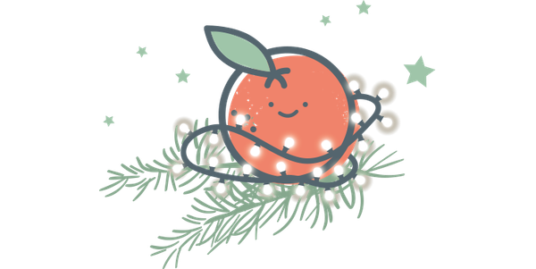 Illu Balken Tee weihnachtlich