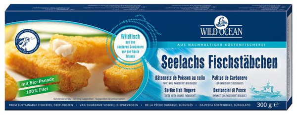 Produktfoto zu TK - Seelachs Fischstäbchen - 300g
