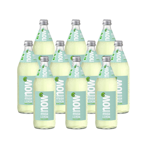 Produktfoto zu now Fresh Lemon - 10 x 0,5 l