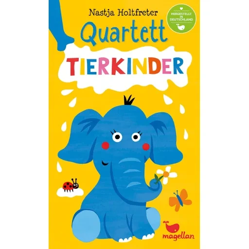 Produktfoto zu Quartett Tierkinder