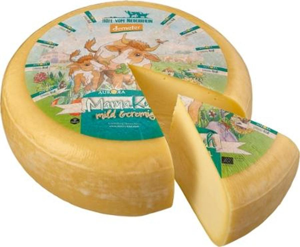 Produktfoto zu Aurora Gold -  Mama Kuh Gouda, Demeter