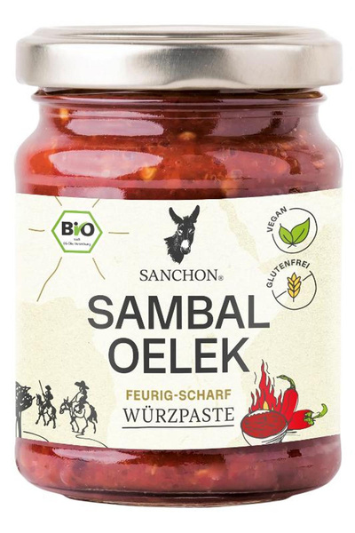 Produktfoto zu Sanchon - Würzsauce Sambal Oelek - 125g