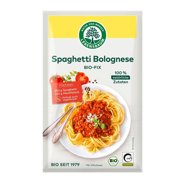 Produktfoto zu Lebensbaum - Spaghetti Bolognese - 35g