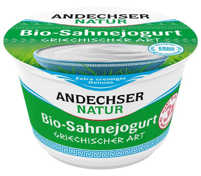 Produktfoto zu Andechser - Sahnejoghurt griechische Art - 200g