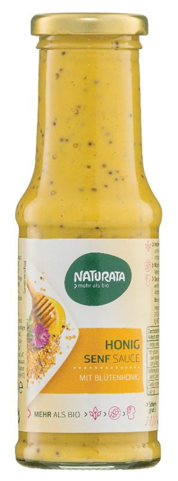 Produktfoto zu Naturata - Honig Senf Sauce - 210ml