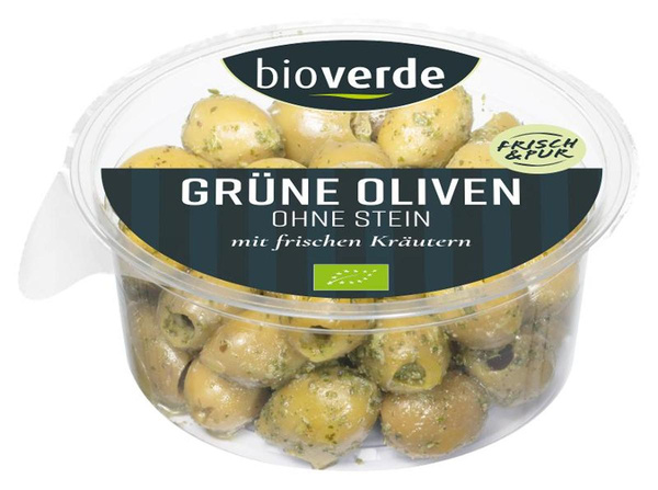 Produktfoto zu bio-verde - Grüne Oliven - 150g