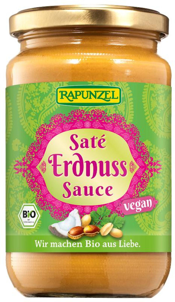 Produktfoto zu Rapunzel - Saté Erdnuss-Sauce - 330ml