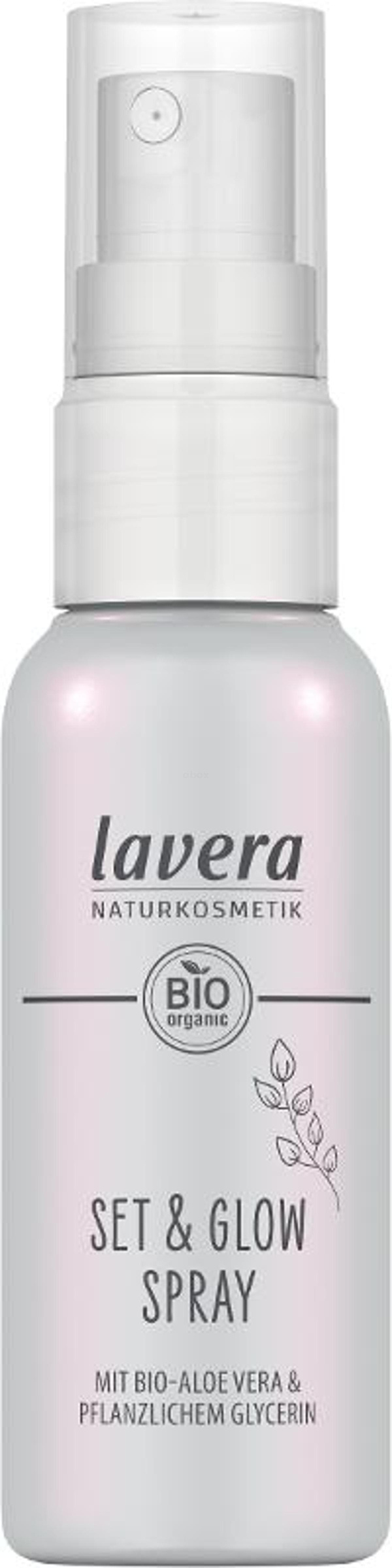 Produktfoto zu Lavera Set & Glow Setting Spray - 50 ml