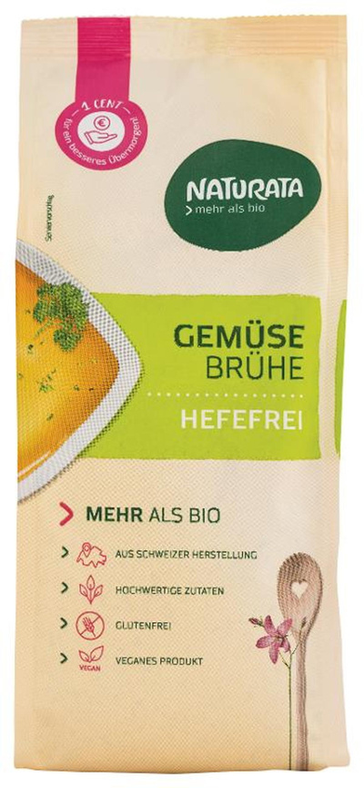 Produktfoto zu Naturata - Gemüsebrühe Nachfüll, hefefrei - 500g