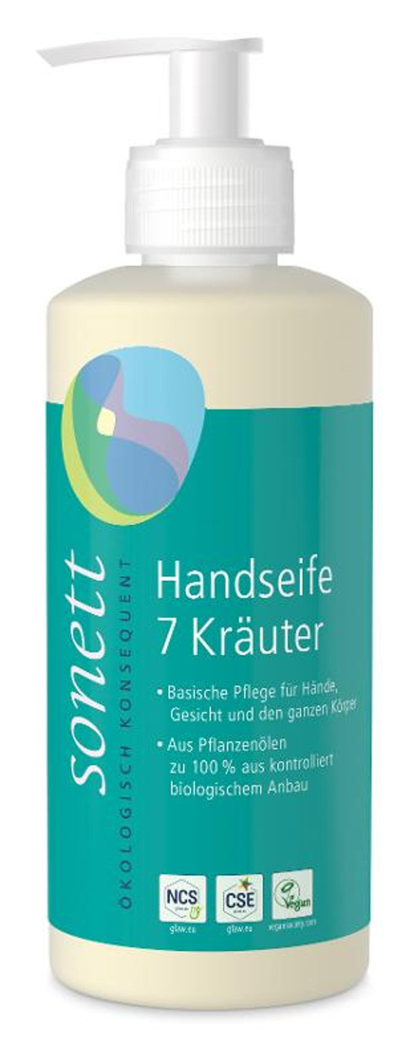 Produktfoto zu SONETT - Handseife 7 Kräuter - 300ml