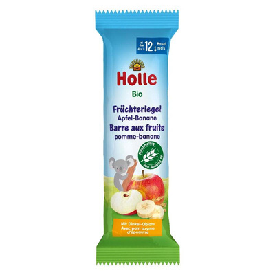 Produktfoto zu Holle - Früchteriegel Apfel Banane - 25g
