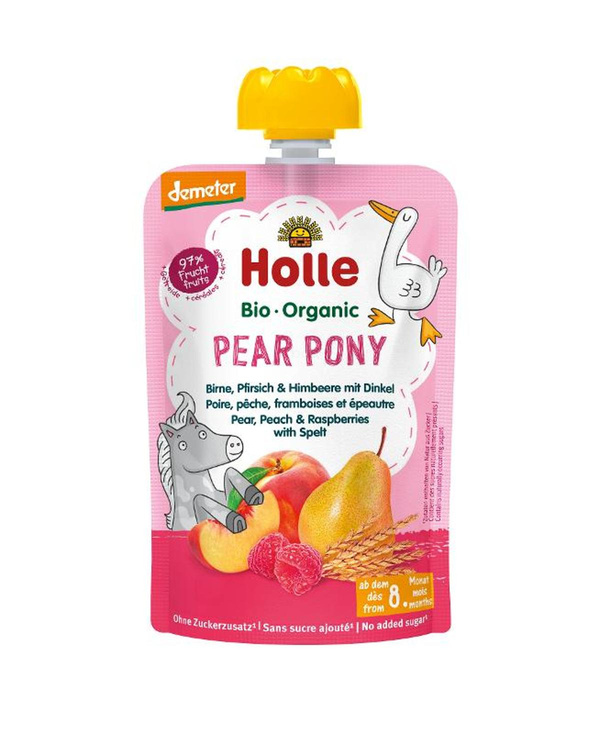 Produktfoto zu Holle - Pear Pony Pouchy - 100g