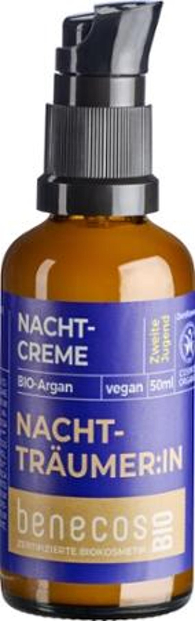 Produktfoto zu Benecos - Nachtcreme Argan NACHTTRÄUMER:IN - 50ml