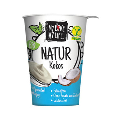 Produktfoto zu My Love - My Life - Kokos Joghurt Alternative Natur - 400g