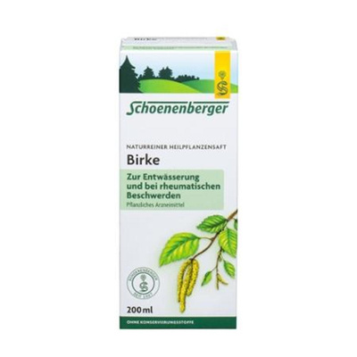Produktfoto zu Schoenenberger Birken-Saft - 200ml