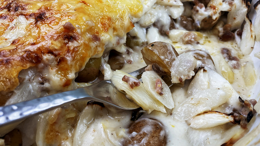 Rezeptbild für 52. Kartoffel Spargel Gratin